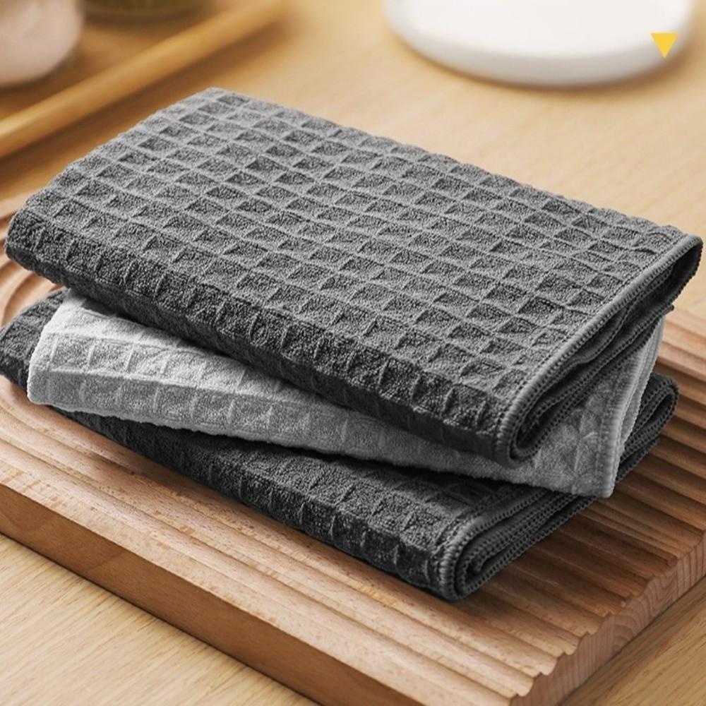 Creative Super Absorbent Barista Bar Towel Square Soft Coffee Machine Towels No Lint Dish Drying Towels Coffee Machine Cleaner