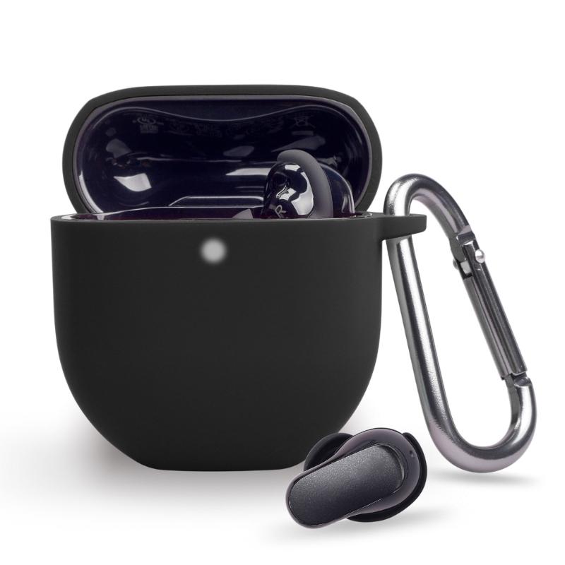 Staubdichte Schutzhülle für Ohrhörer-Tasche Sturzsichere Abdeckung Hochelastische Aufbewahrungsbox Headset Schlüsselanhänger Tasche