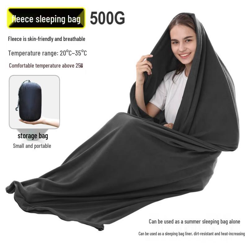 Baichengdao Outdoor Adult Fleece Sleeping Bag