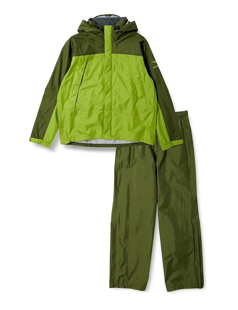 Rain Wear Outdoor Bergtec EX Storm Saber V Top and Bottom Rain Suit 100 Wash Durable Water Repellent Water Pressure Resistance or More Moisture