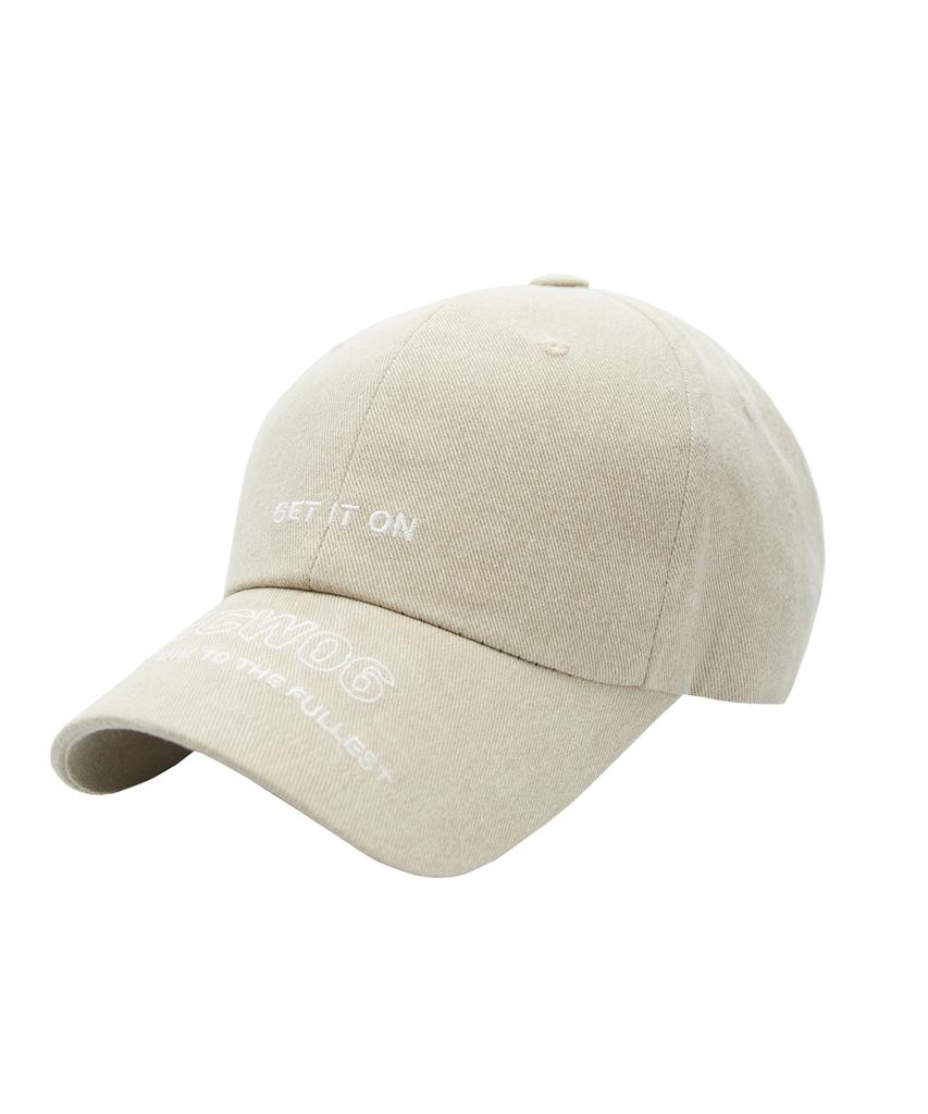 Gesison Pigment Ball Cap_Beige