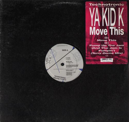 

12inch Record TECHNOTRONIC, YA KID K - Move This Y19765 SBK Records 1992 US Rap & Hip-Hop/R&B Used