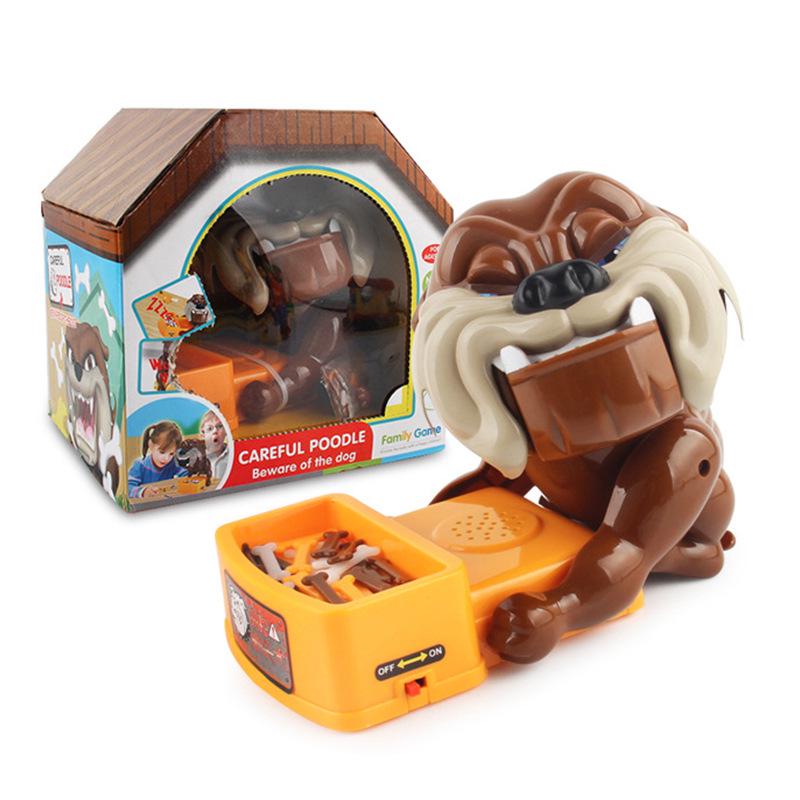 Prank Evil Dog: Bites Finger Game - Beware of Bone-Stealing! Fun Parent-Child Interaction Party Toy