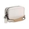 Coach Charter 19 Double Zipper Detachable Shoulder Strap Soft Polished Pebble Leather Shoulder Crossbody Bag Small Men bags Chalk-White CP270-CAH