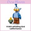 Conjunto de Brinquedos de Blocos de Montar Cartoon Pernalonga Pato Daffy Com Montagem DIY Para Crianças e Colecionadores