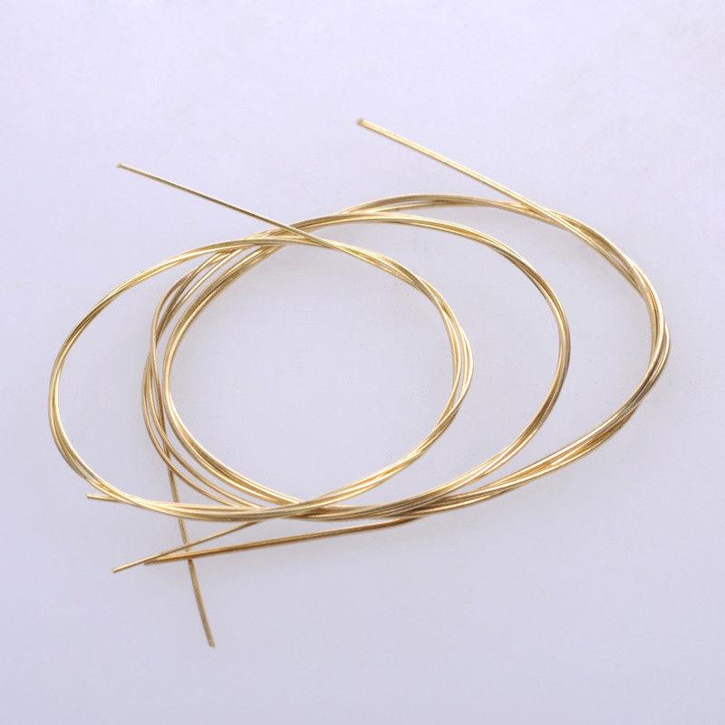 

Мягкая необработанная латунная проволока диаметром 0,1-1,0 мм для модельных поделок, ювелирных изделий, фурнитуры «сделай сам» 0.2mm