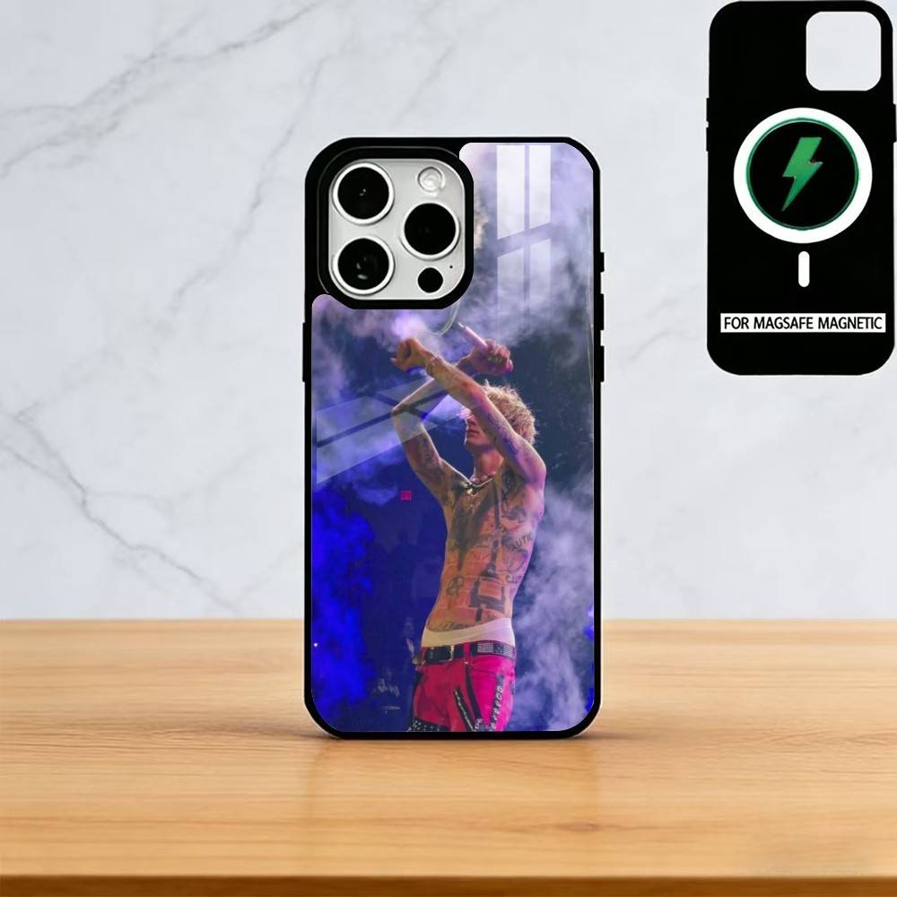 

MGK LOST A-AMERICANA Phone Case For iPhone17,16,15,14,13,12,11 Plus,Pro Magnetic For Magsafe Wireless Charging iphone16e