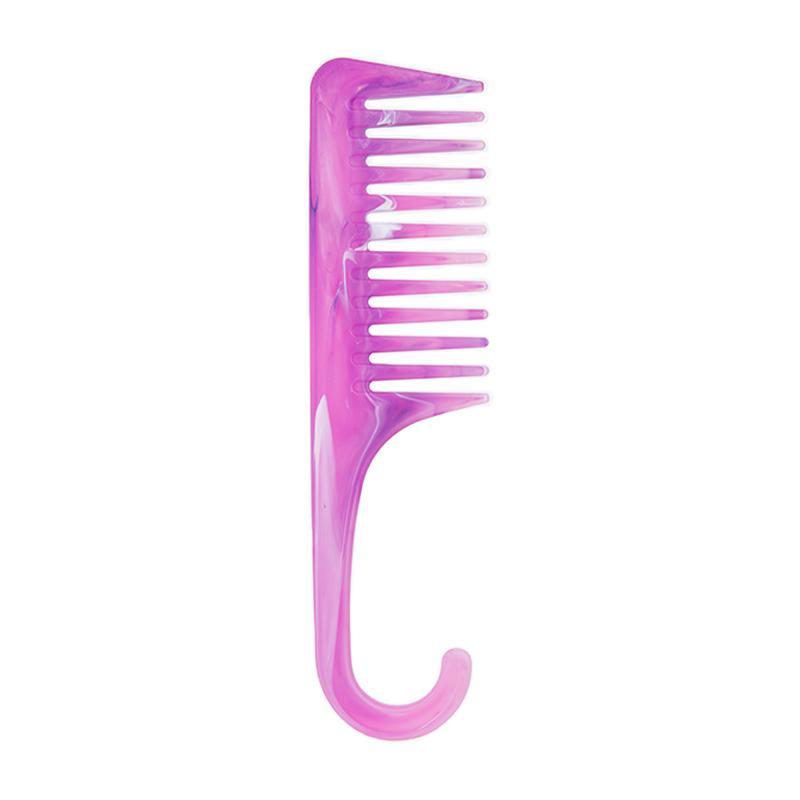 

1pcs Detangling Wide Teeth Hairbrush Anti-frizz Hook Comb Soft Comb Hair Care Curly Comb Hair Beauty Styling Tool