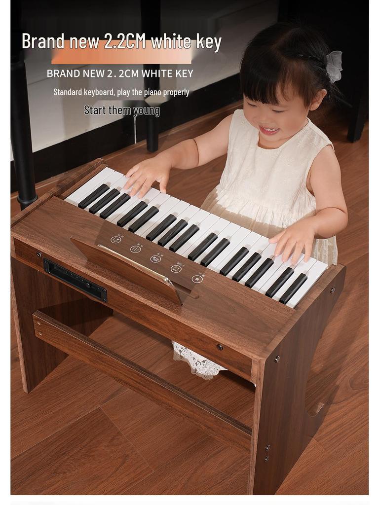 37-Key Vertical Touch Screen Xylophone Children's Electronic Piano Toy