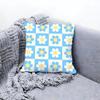 Retro Checkerboard Pattern Print Cushion Cover Premium Comfort Reversible Pillow Cove In One Design for Any Room  Car Interior
