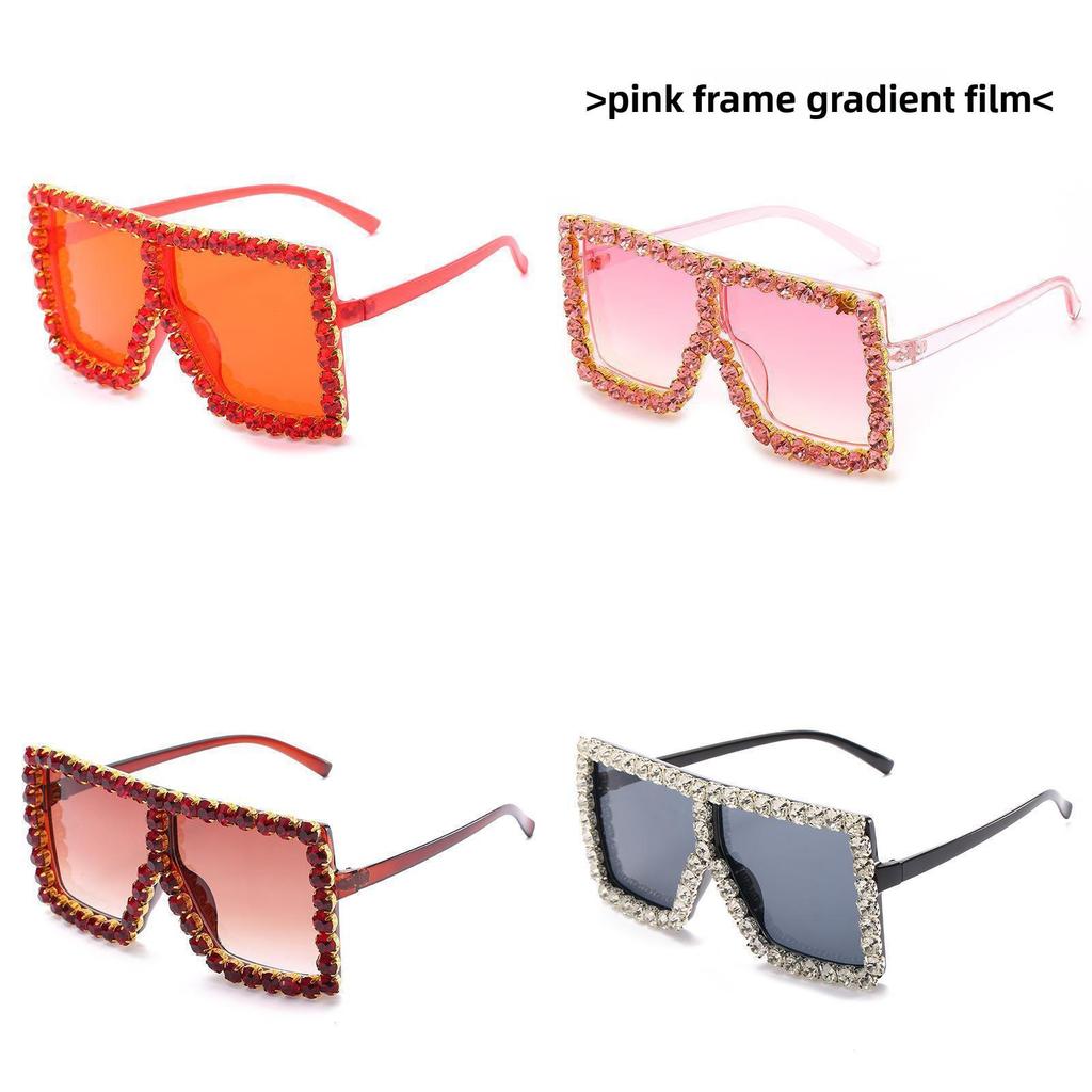Fashion Oversized Sunglasses With Uv400 Protection For Summer Outdoor Wear