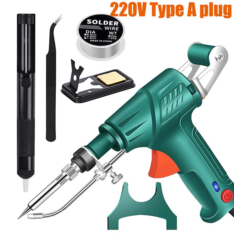 Laserschweißmaschine Laserschweißpistole für Metall Multifunktions-Lötkolben Lötpistolen-Set Automatischer kabelgebundener Lötkolben I