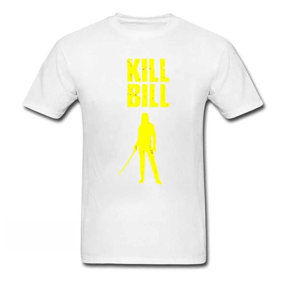 

Summer Men s Movie Kill Bill Letter Print Round Neck T-shirt Casual Loose Outdoor Pure Cotton Short Sleeved Plus Size 4XL