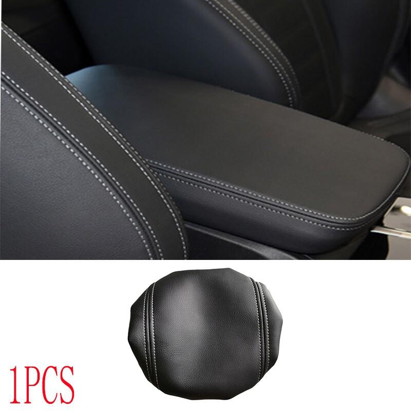 For BMW X3 2018- Black Leather Central Console Armrest Box Holster Cover