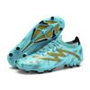 Men Soccer Shoes Outdoor Fashion Anti-slip Grass Sports Shoes Men Breathable Lace-up Training Football Boots Men