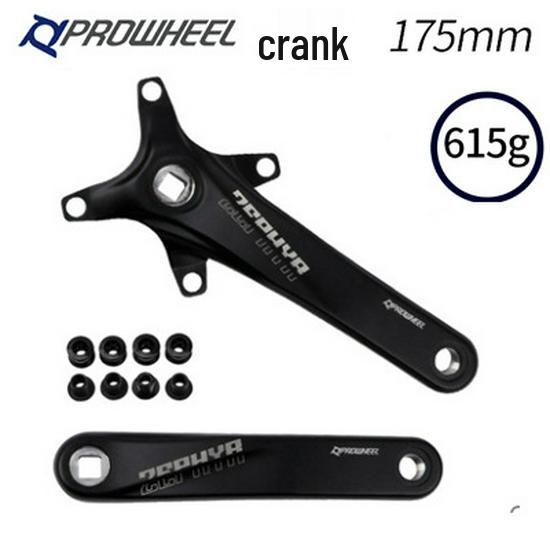 Prowheel Haomeng Mountain Bike Crankset 104BCD 9/10/11-Speed, 32-38T Chainring