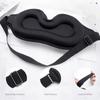 Soft Blockout Light Eye Cover Breathable Sleeping Aid Eye Mask Sleeping Eyeshade  Airplane