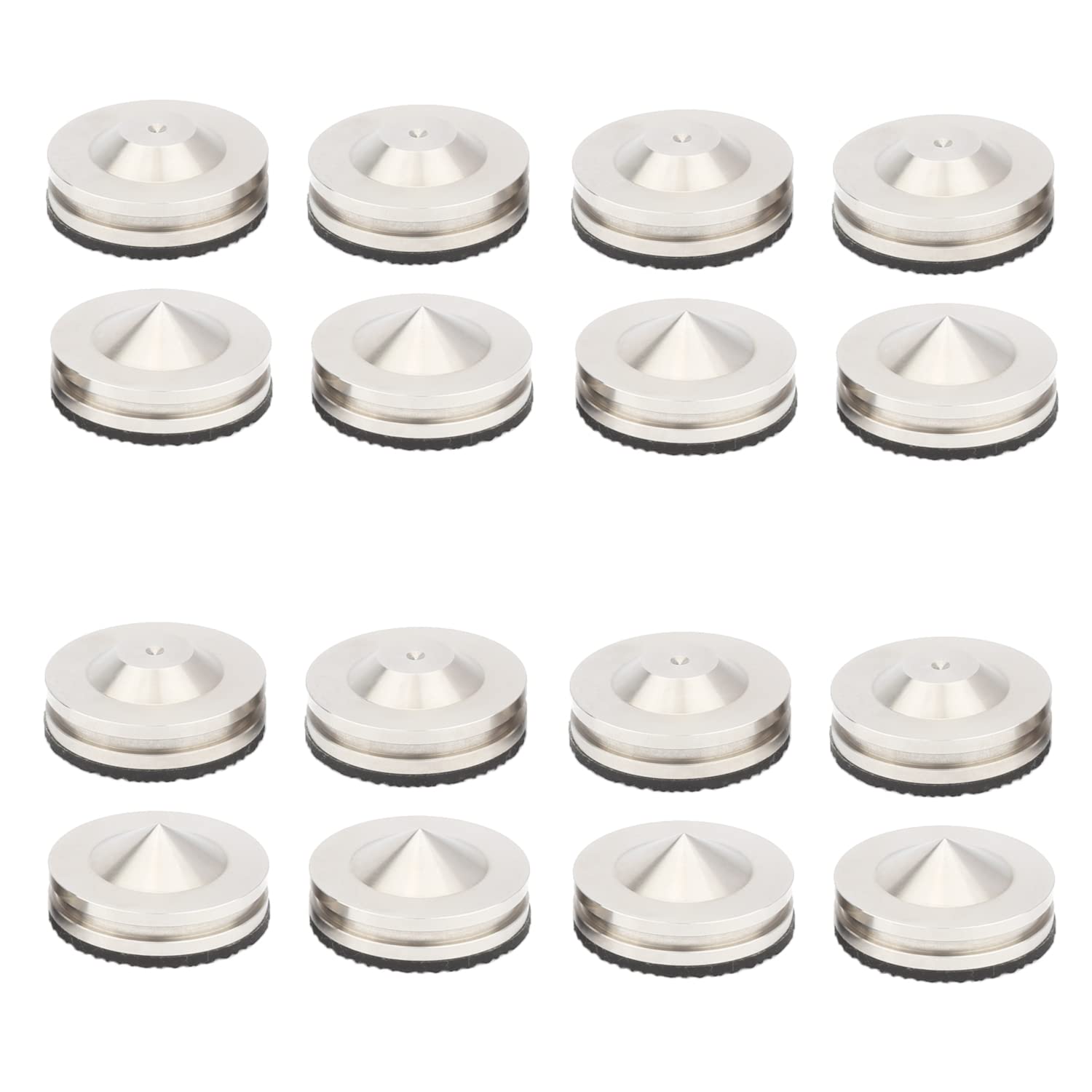 

Набор из 8 шипов из нержавеющей стали, изолятор, основание шипа, гнездо для динамика, акустическое улучшение, прикрепленный лист бутилкаучука [LCYOUTH] (27мм)