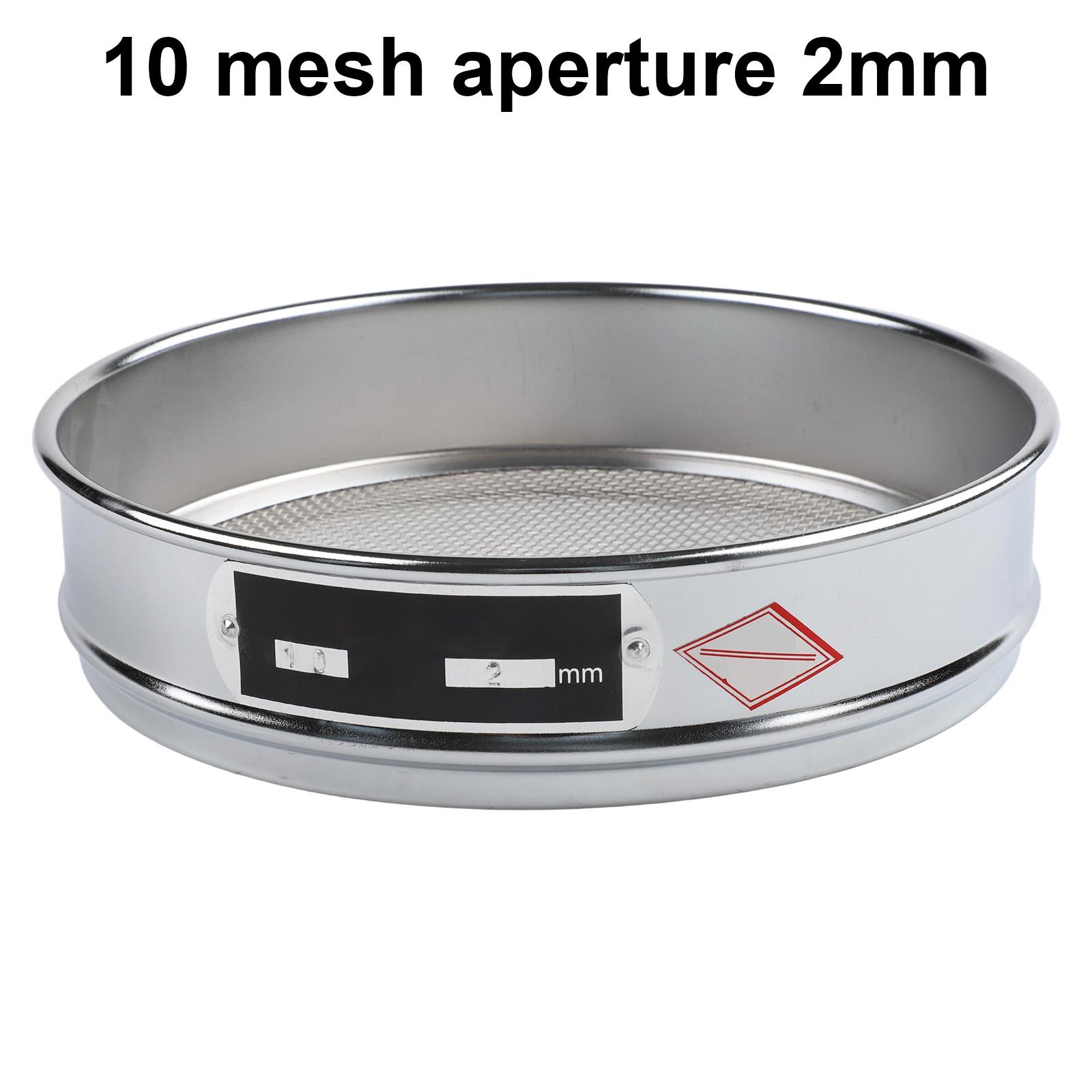 

304 Stainless Steel Mesh Sample Sieve Tool 10 100 Mesh Aperture Essential Tool for Traditional Chinese Medicine 60 Mesh