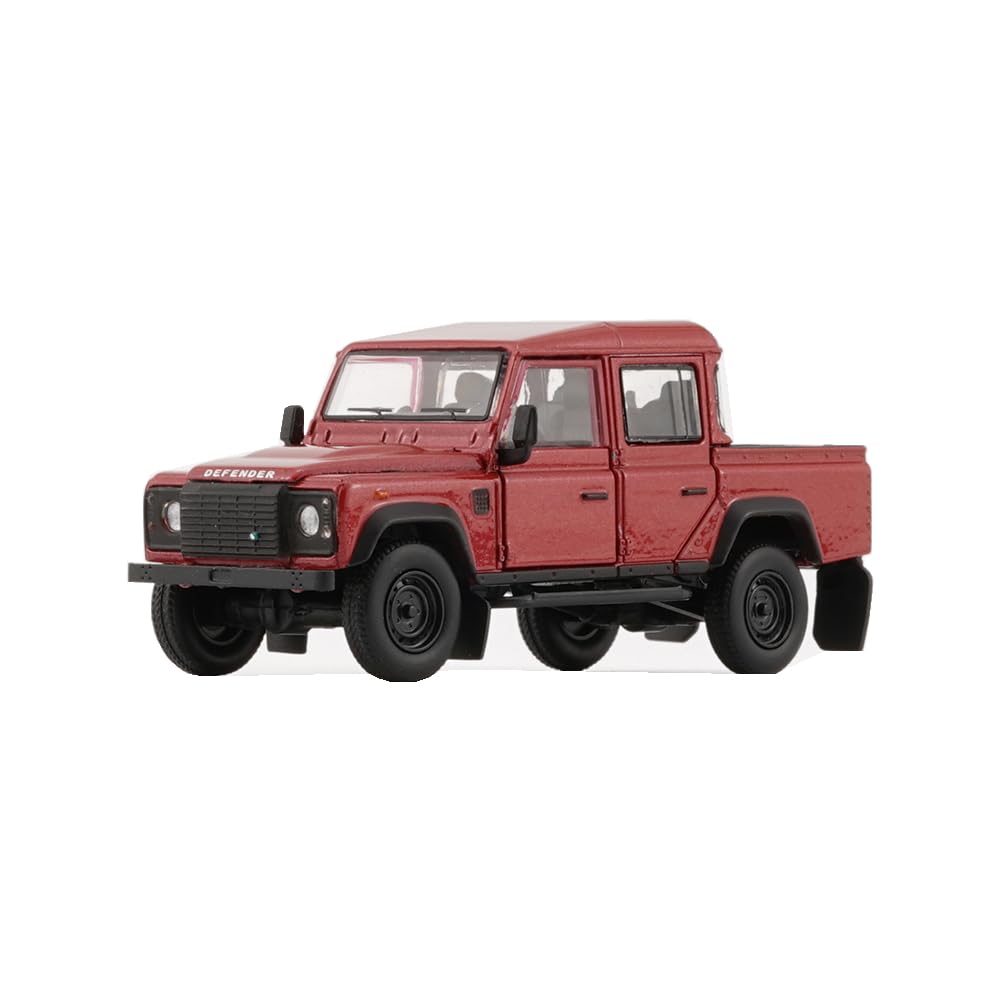 Creations Land Rover Defender 110 16 Pickup Orange Scale 64B0267 B-M (RHD) 1/64