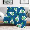 Ranch - salad dressing bottle (blue) Throw Blanket Quilt Giant Sofa Tourist Thin Blankets