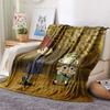 Outside the Garden Wall  Print Flannel Blanket, High quality Comfortable for All Seasons, Home Decor, Warmth and Comfort