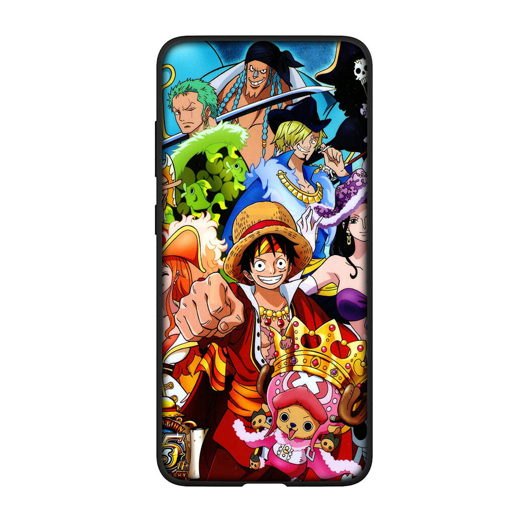 Für Samsung Galaxy S25 S24 S23 S22 Ultra FE Plus A17 A37 A57 A56 A55 A06 A16 A15 A36 A26 A35 A05 A25 A54 A34 Hülle Süßer Trafalgar Law Luffy One Piece