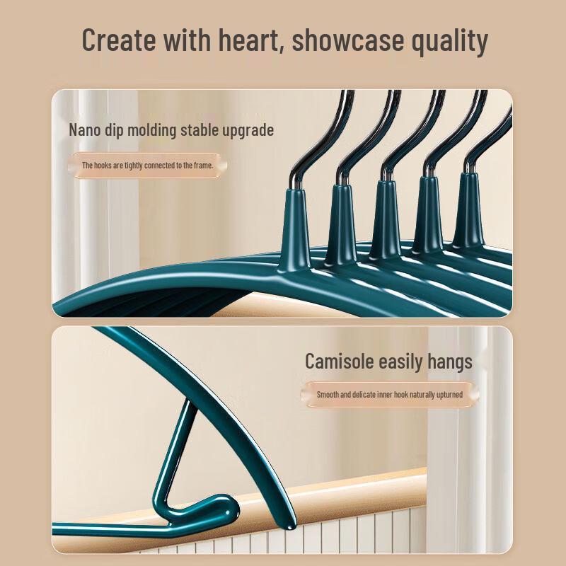 Qiandaoxing Anti-Slip Wide-Shoulder Clothes Hanger