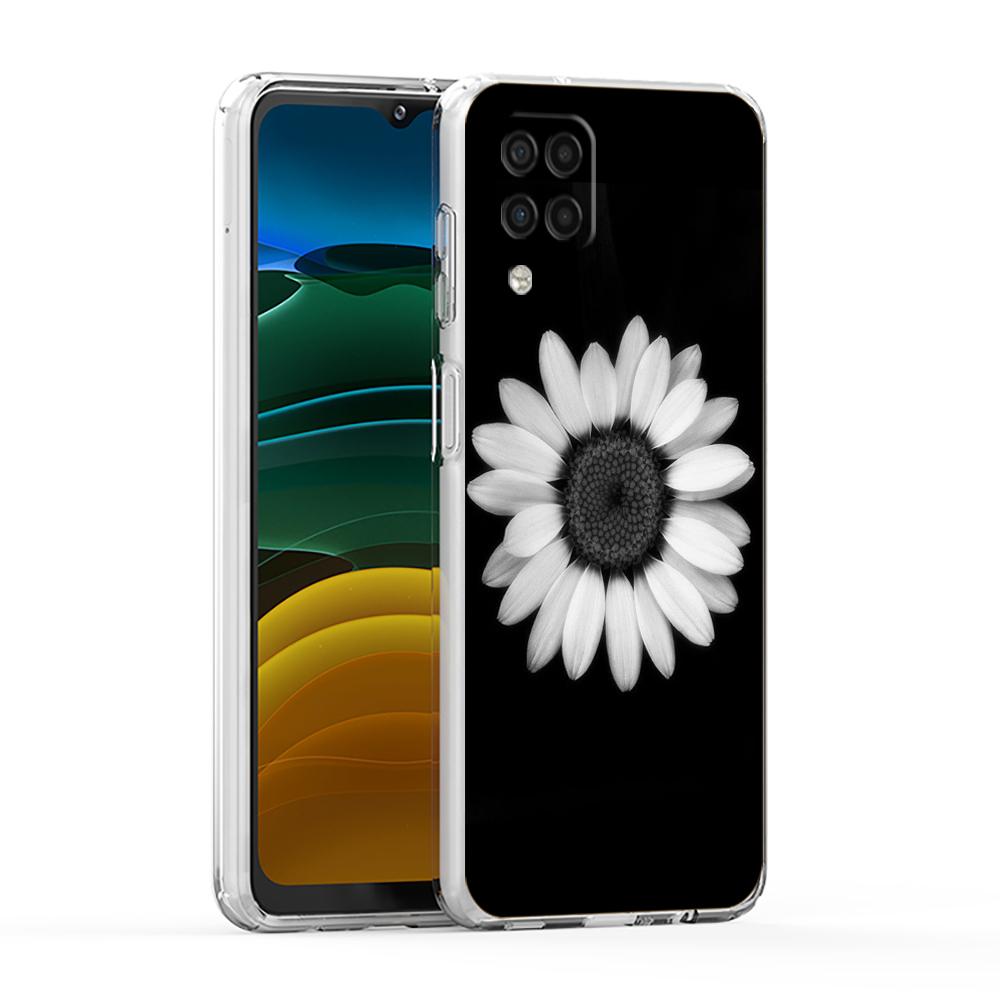 Fashion Fresh Little Daisy Flower Cover for Samsung Galaxy A13 A22 A52S A52 A72 A51 A71 A41 A31 A21 5G Transparent Phone Case