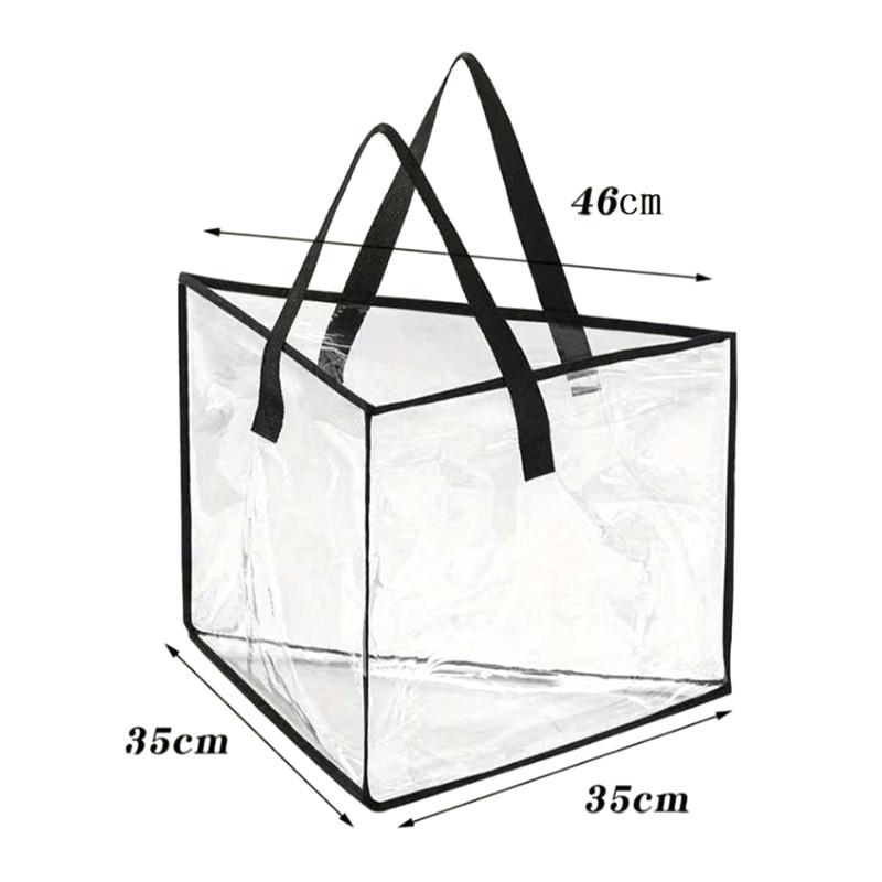Multifunctional Triangular Space Saving Hanger Organizer Bag with Handle Waterproof Portable Storage for Clothes