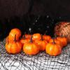 6PCS/Lot Yellow Simulated Pumpkin Harvest Thanksgiving Halloween Atmosphere Decoration DIY Material for Home Party Handcraft ZYF