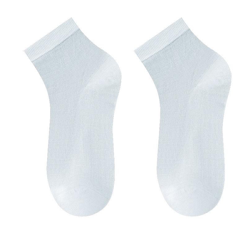 Women's Summer Thin Sweat Absorbing Breathable Moon Boneless Tube Socks