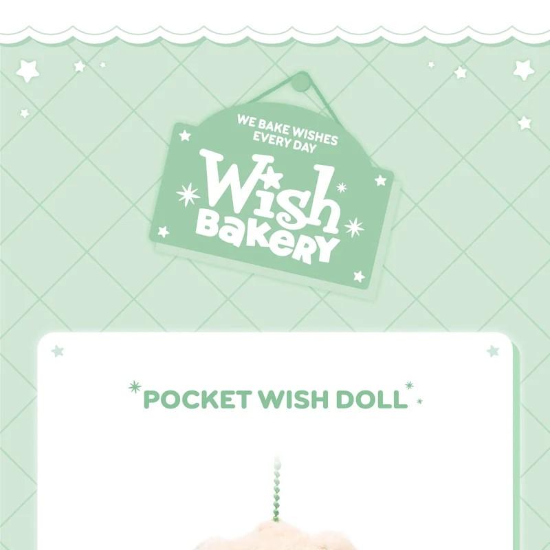NCT WISH [WISH BAKERY] Pop-up MD POCKET WISH DOLL