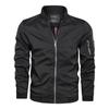Men's Spring Autumn Baseball Collar Flight Jacket Casual Workwear