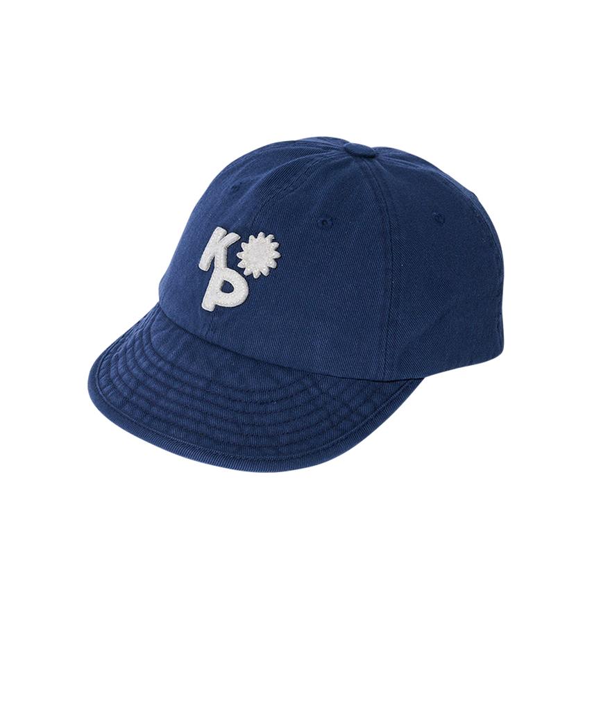 Kaepidijain Cappy Applique Logo Cap (Navy)