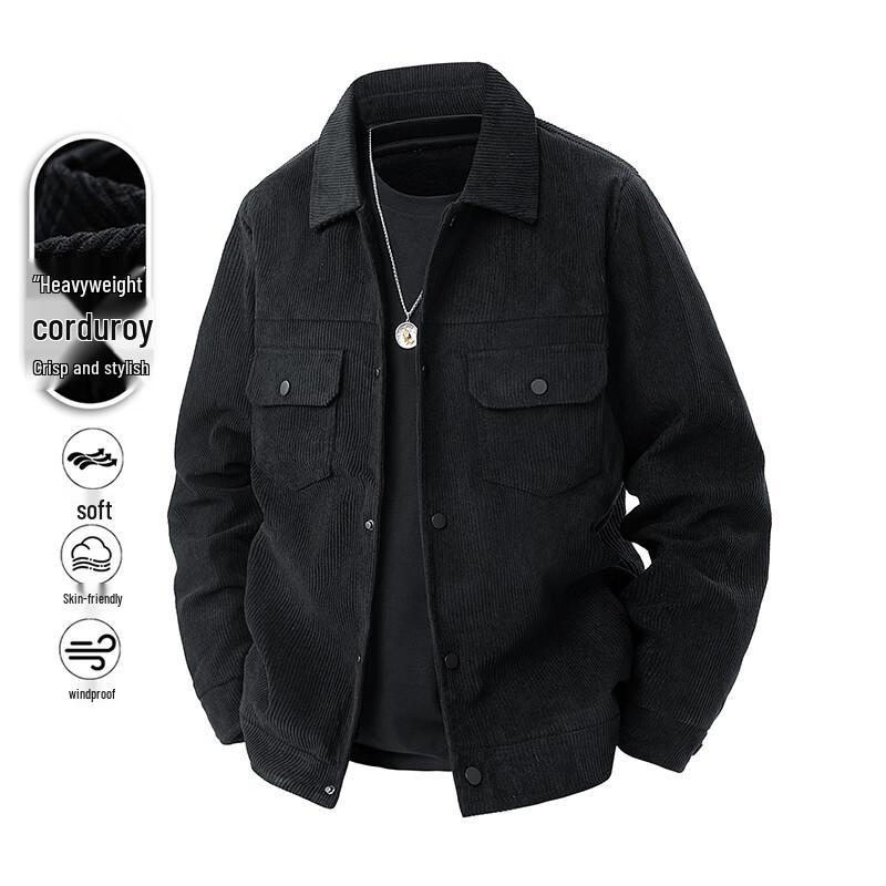 MEDE Men's Winter Corduroy Casual Workwear Jacket