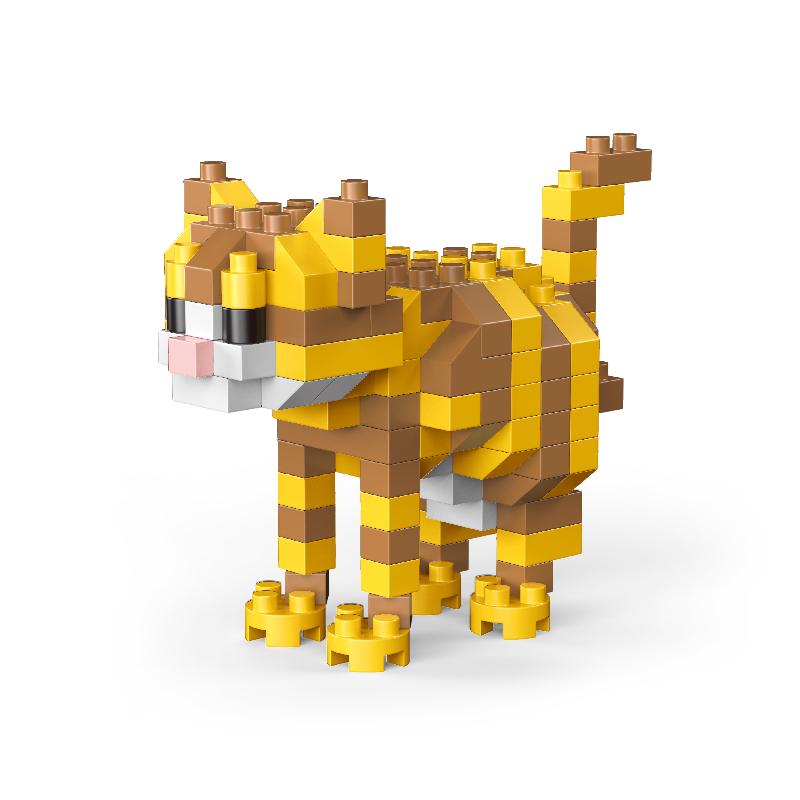 Knew Built Super Mini Dachshund Dog Building Block Toy Kit Corgi Poodle Entry-Level Learning Interactive Playtime Pet Cat Bricks