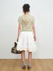 Peullijeupeulojegteu Can_Can Frill Skirt, White