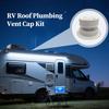 RV Roof Vent Cover RV Roof Sewer Plumbing Vent Cover Ventilation Replacement Part For Trailer Motorhome Road Trip Campground