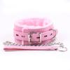Collar Set Premium Bondage Set Plush Restraint Kits Luxury Collar Anklecuff and Handcuffs Submissive Sex Toy for Fetish Play Fun