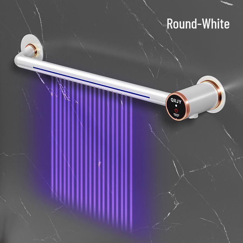 Ultraviolet Bathroom Towel & Toothbrush Disinfection Rack with Ozone Sterilization