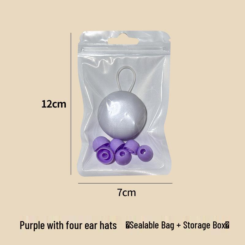 Silicone Noise-Reducing Earplugs for Sleeping, Studying, and Travel