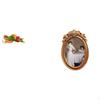 Resin Joseph Sculpture And Ornate Photo Frame Decorative Tabletop Display for Office Shelf Bedroom
