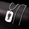 New Stainless Steel Pendant Necklaces Mirror Polish Simple Jewelry Gift Trend Hip Hop Jewelry