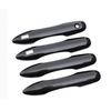 Carbon Fiber Car Door Handles Cover Trim 4pcs For Toyota Camry 2018-2026