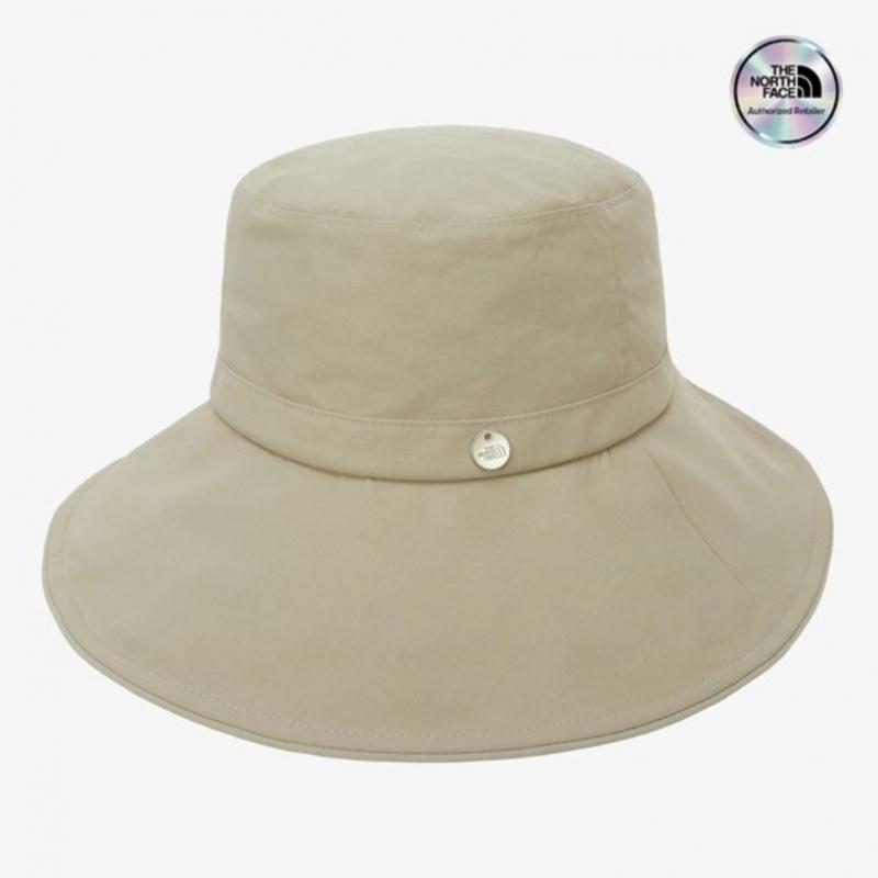 The North Face Women S Wide Hat Light Beige Ne3hr55a