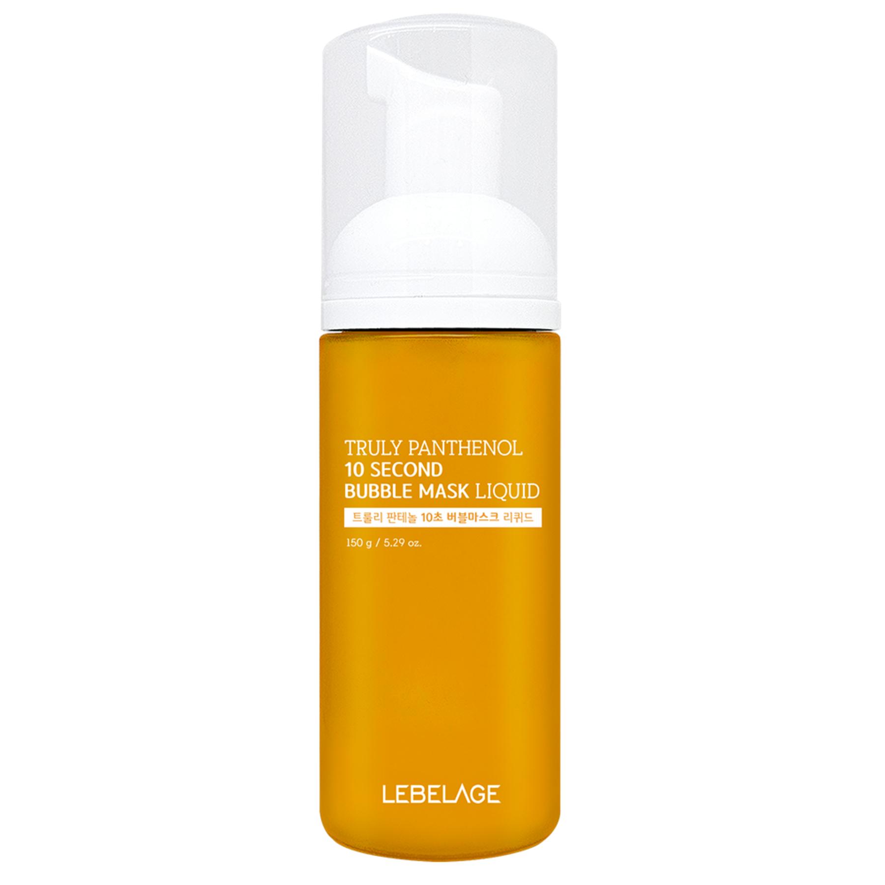 LEBELAGE Truly Panthenol 10-Second Bubble Mask Liquid Deep Hydration Fine Moisture 150g