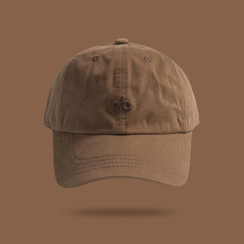 Letter Embroidered Baseball Hat for Women Showing Their Faces  Wide Brim Sun Protection for Boys  Baseball Caps  Couples