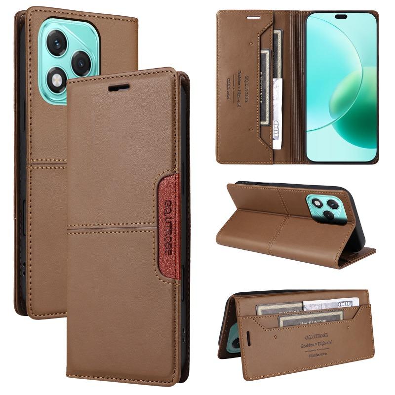 Magnetic Wallet Anti-theft Leather Case For Huawei Honor 400 Lite Honor400 Pro X70i 5G Coque Card Holder Phone Book Flip Cover