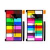 8-Color Water-Based Face and Body Paint Palette for Halloween and Stage Makeup
